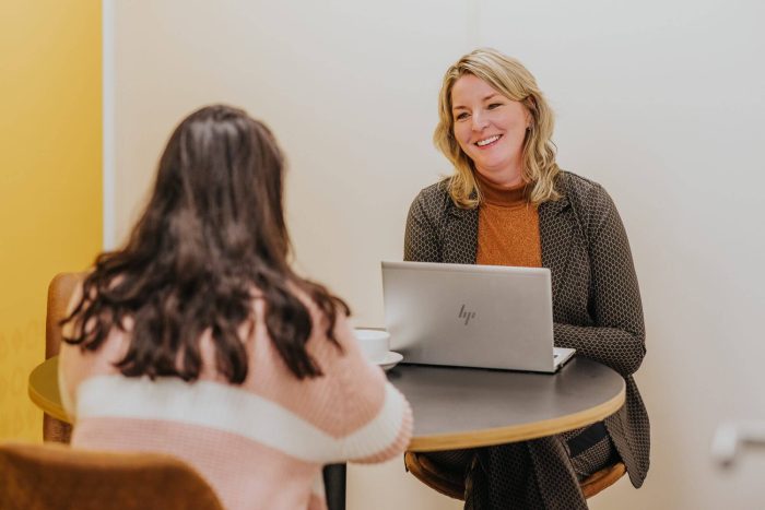 detachering kinderopvang gesprek met sandra